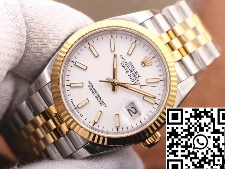 Rolex EW Factory Datejust Dial White M126233-0019 0324